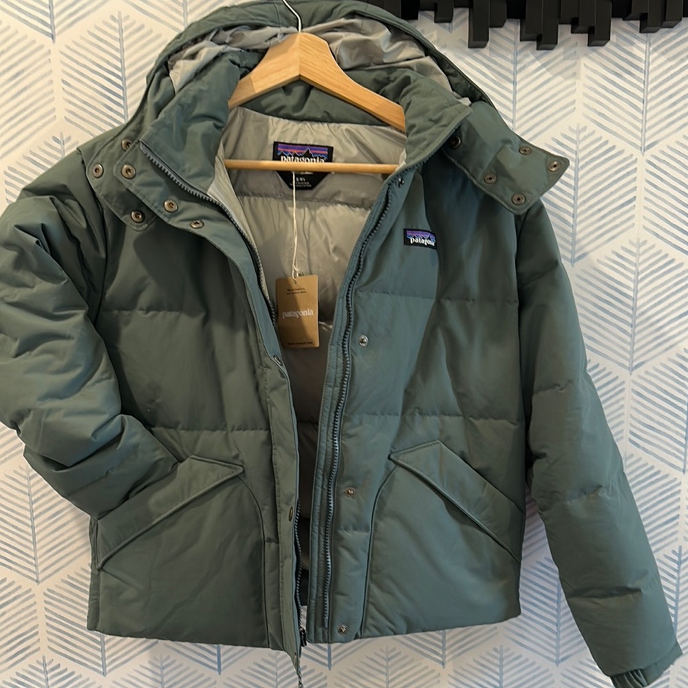 Patagonia Green Down Jacket women’s S